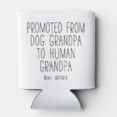 Aangepast gepromoveerd tot menselijke opa grappig blikjeskoeler (Achterkant)