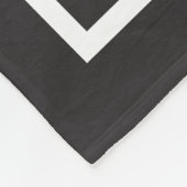 Aangepast geregistreerde verpleegster RN Caduceus  Fleece Deken (Hoek)