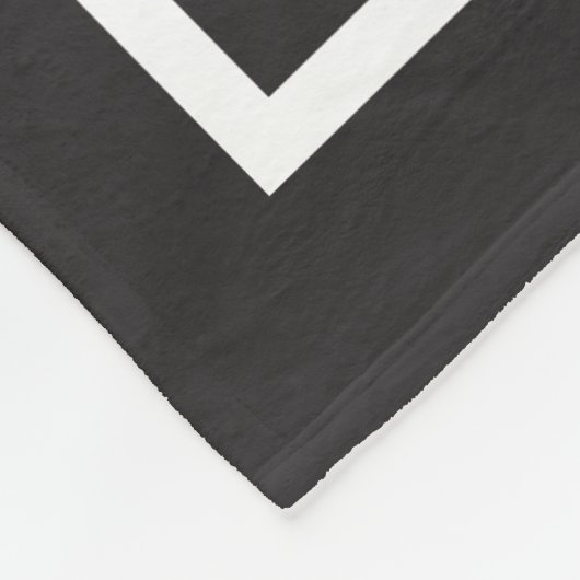 Aangepast geregistreerde verpleegster RN Caduceus  Fleece Deken (Hoek)