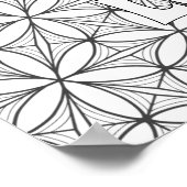 Aangepast geSacred Geometry Adult Coloring Poster (Hoek)