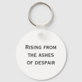 Aangepast geschenk voor nuchterheidsmijlpaal - Pho Sleutelhanger (Achterkant)