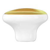 Aangepast gesimuleerd goud keramische knop (Zijkant)