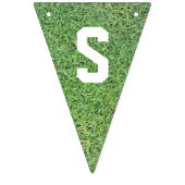 Aangepast gesneden gras vlaggetjes (Derde vlag)
