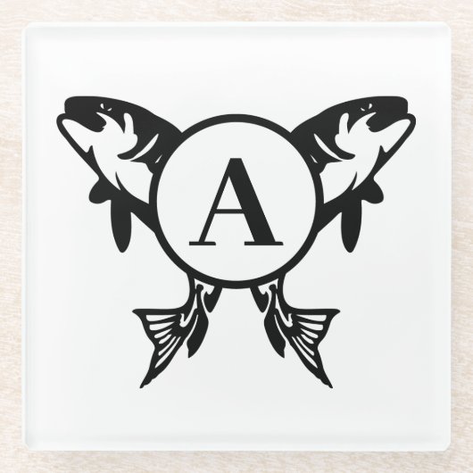 Aangepast Gevist Onderzetter Glazen Onderzetter (Voorkant)