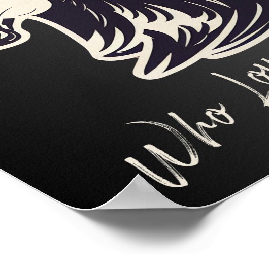 Aangepast gevoel alleen een meisje dat van paarden poster (Hoek)