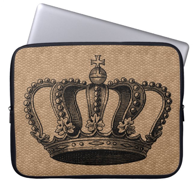 Aangepast  gewas hoesje kleur laptop sleeve (Voorkant)