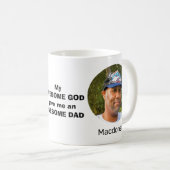 Aangepast GEWELDIGE DAD Christelijk Koffiemok (Voorkant rechts)