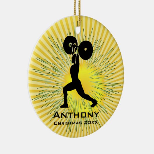 Aangepast gewicht Lifter Ornament (Rechts)