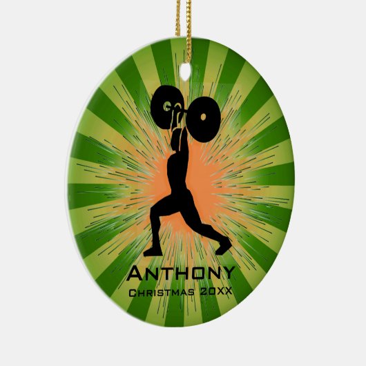 Aangepast gewicht Lifter Ornament (Rechts)