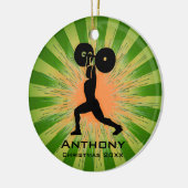 Aangepast gewicht Lifter Ornament (Links)