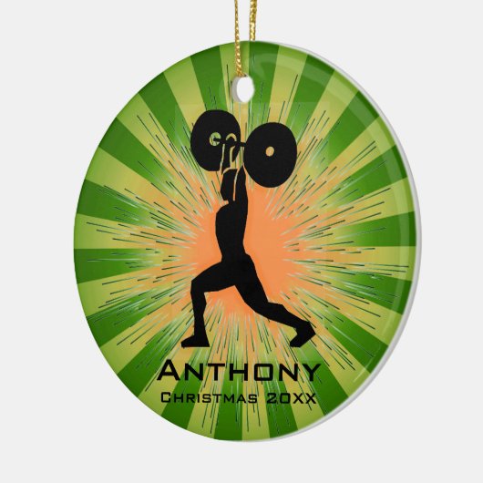 Aangepast gewicht Lifter Ornament (Links)