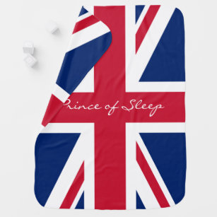 Aangepast Gezegde prins Slaap-Engelse vlag Inbakerdoek