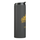 Aangepast Gezegde voor Chiropractisch assistent-bo Thermosbeker (Gedraaid links)