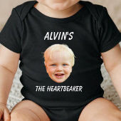 Aangepast Gezicht Baby Meisje Jongen Verjaardagsfe Romper