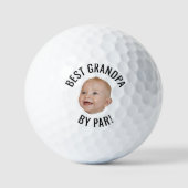 Aangepast gezicht Beste Opa door Par Gepersonalise Golfballen (Voorkant)