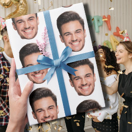 Aangepast Gezicht Cadeaupapier