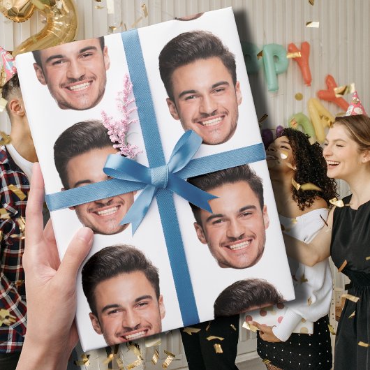 Aangepast Gezicht Cadeaupapier