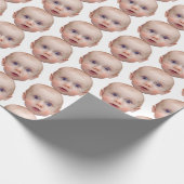 Aangepast gezicht cadeaupapier (Hoek)