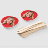 Aangepast gezicht handwaaier (Niet-gemonteerd)