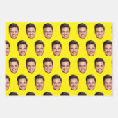 Aangepast gezicht inpakpapier vel (Voorkant 3)