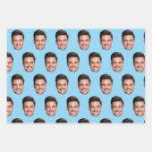 Aangepast gezicht inpakpapier vel (Voorkant 2)