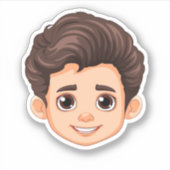 Aangepast gezicht Stickers Aangepaste Logo Afbeeld (Voorkant)