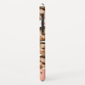 Aangepast Gezichts Foto Hart Grappig Koppel Patroo Case-Mate iPhone Case (Achterkant/links)