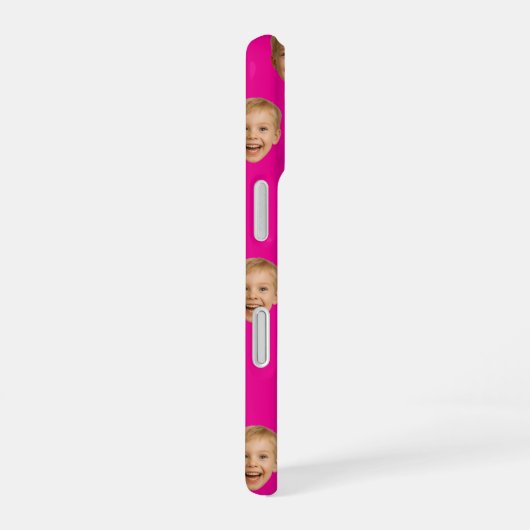 Aangepast Gezichtscadeau, Gepersonaliseerde Gezich iPhone 16 Hoesje (Rechterkant)