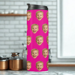 Aangepast Gezichtscadeau, Gepersonaliseerde Gezich Thermosbeker