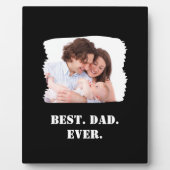 Aangepast gezin Foto beste vader ooit Vaderdag Fotoplaat (Voorkant)