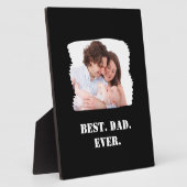Aangepast gezin Foto beste vader ooit Vaderdag Fotoplaat (Zijkant)
