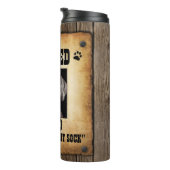 Aangepast Gezocht Poster voor foto-inzending Thermosbeker (Geroteerd rechts)