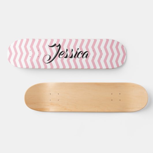 Aangepast giraal roze schroothoop skateboard (Horizontaal)