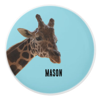Aangepast, Giraffe trekknop Keramische Knop