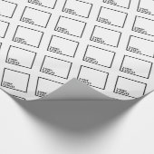 Aangepast glanzend papier voor opvulling van 30 x  (Hoek)