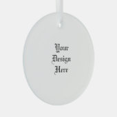 Aangepast Glas Ornament (Voorkant Rechts)