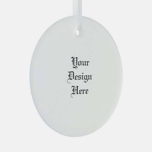 Aangepast Glas Ornament (Voorkant Rechts)