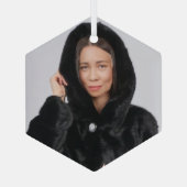 Aangepast Glas Ornament (Achterkant)