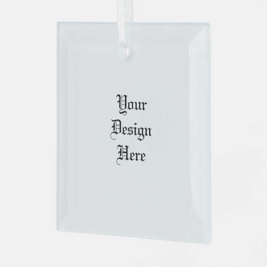 Aangepast Glas Ornament (Voorkant links)