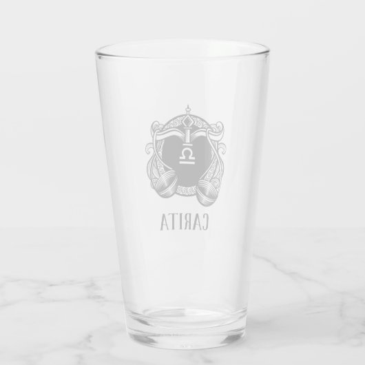 Aangepast glazen bolletje (Achterkant)