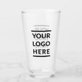 Aangepast glazen dubbelzijdig Logo (Voorkant)