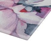 Aangepast glazen kappersbord Voeg jouw tekst toe Snijplank (Hoek)