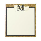 Aangepast glitter notitieblok (Voorkant)