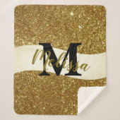 Aangepast glitter sherpa deken (Voorkant)