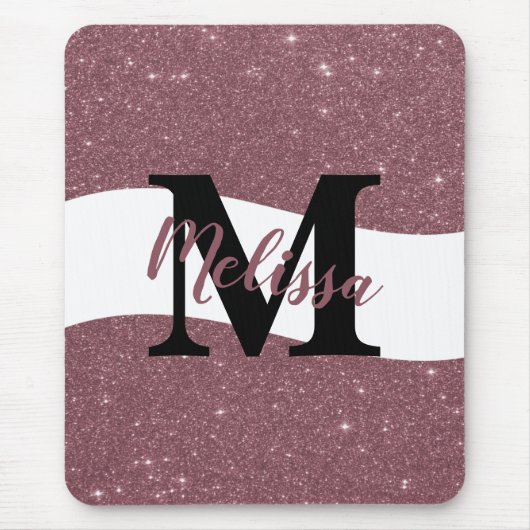 Aangepast glittermuispad muismat (Voorkant)