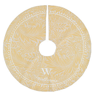 Aangepast Gold Larkspur-ventilator Kerstboom Rok
