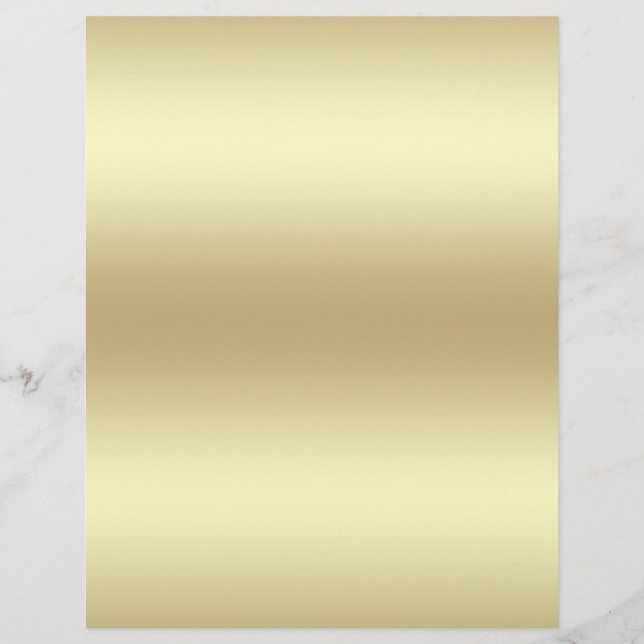 Aangepast Gold-papier op Linen (Voorkant)