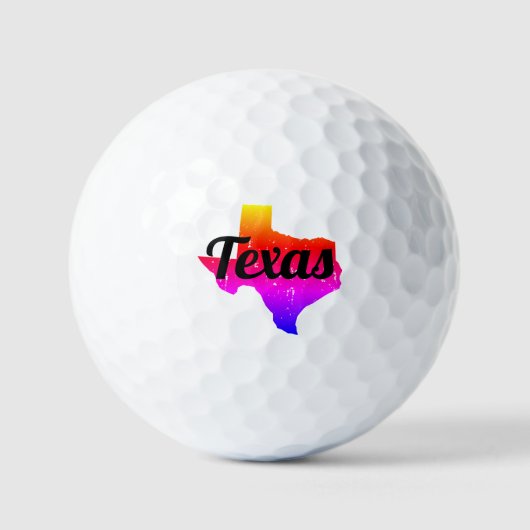 Aangepast golfbal cadeau voor het Amerikaanse silh Golfballen (Voorkant)