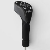 Aangepast golfclublogo golfheadcover (Schuin)