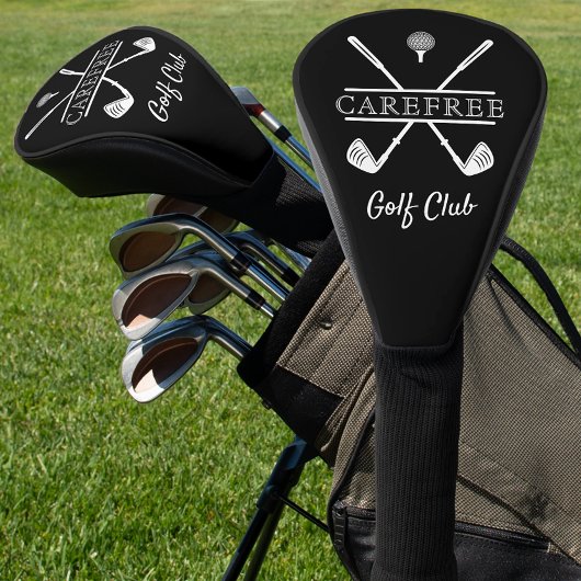 Aangepast golfclublogo golfheadcover